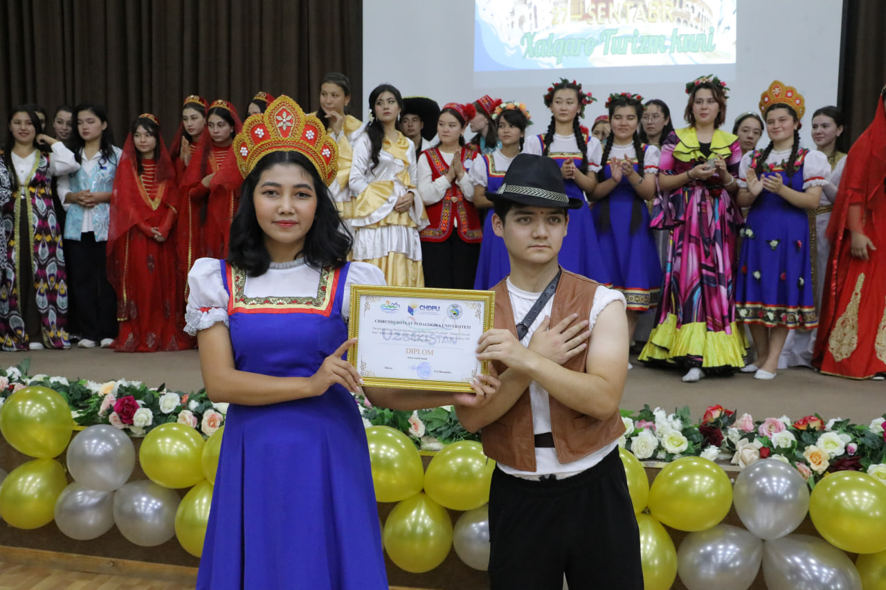 ChDPU Xalqaro Turizm kuni keng nishonlandi. Fotojamlanma Gallery Image