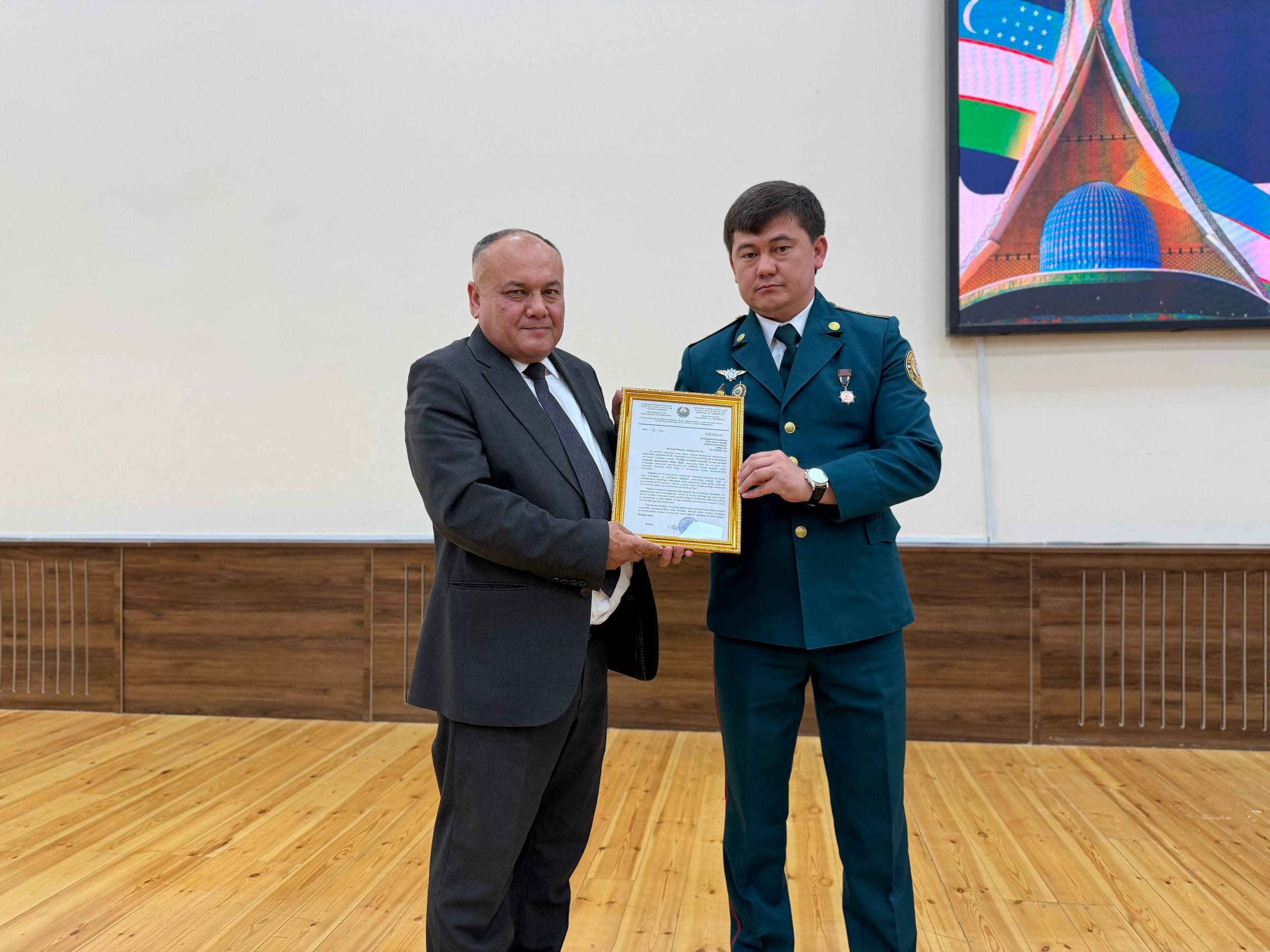 Akademiya tinglovchisi yoshlarni ogohlikka chaqirdi Gallery Image