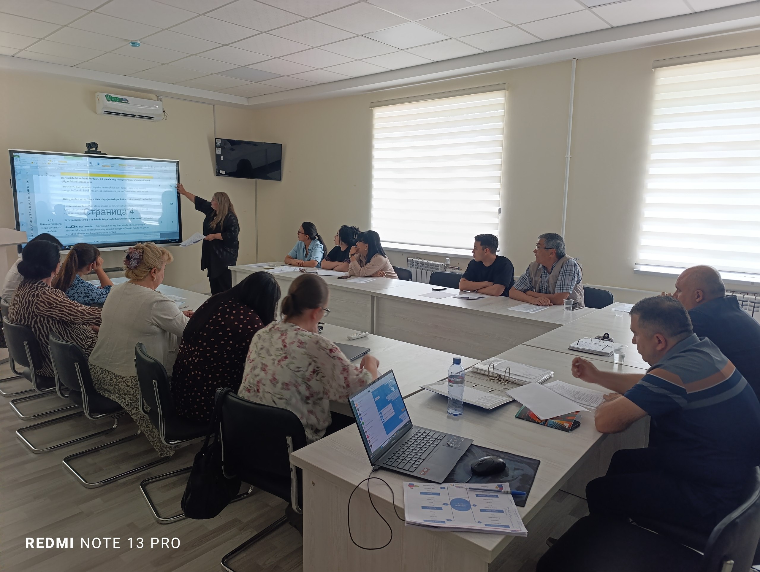 Rus tilshunosligi va adabiyotshunosligi kafedrasi o'qituvchilari bilan reyting va jozibadorlik bo'yicha seminar-trening o'tkazildi Gallery Image
