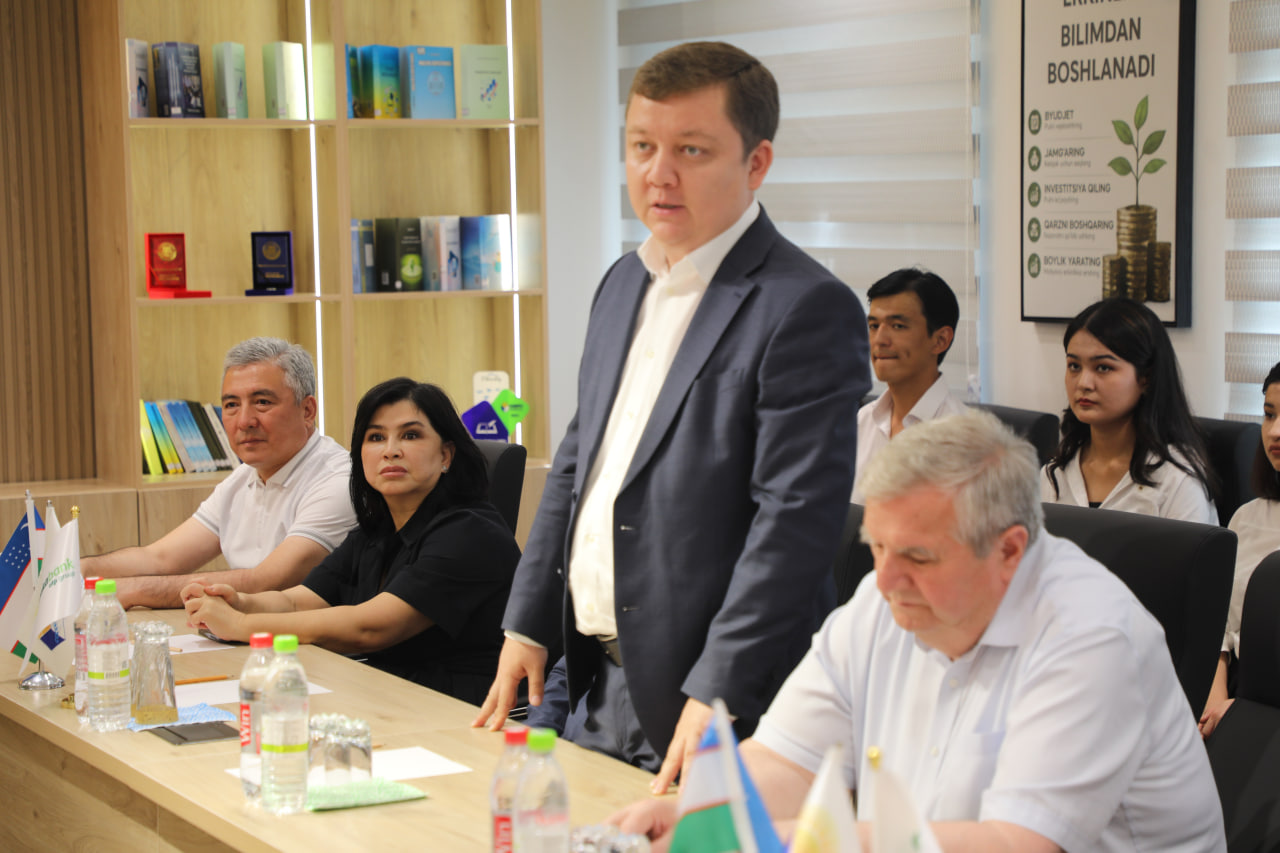 “Ipoteka Bank Educational and Practical Laboratory” Opened at Chirchik State Pedagogical University Gallery Image
