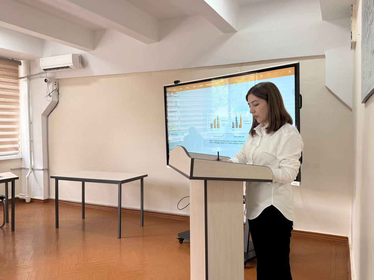 «На факультетском научном семинаре была обсуждена PhD диссертация самостоятельного исследователя кафедры Буvoраевой Гулрух Шоикром кизи по специальности 13.00.02.» Gallery Image