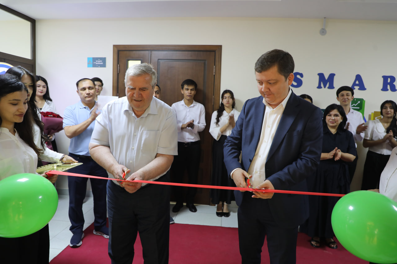 “Ipoteka Bank Educational and Practical Laboratory” Opened at Chirchik State Pedagogical University Gallery Image