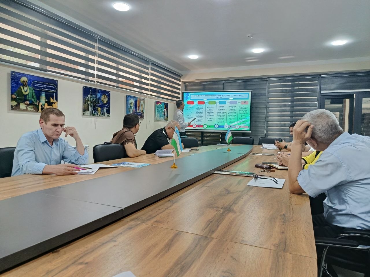Jismoniy madaniyat fakultetida yetakchi tashkilot himoyasi bo'lib o'tdi Gallery Image