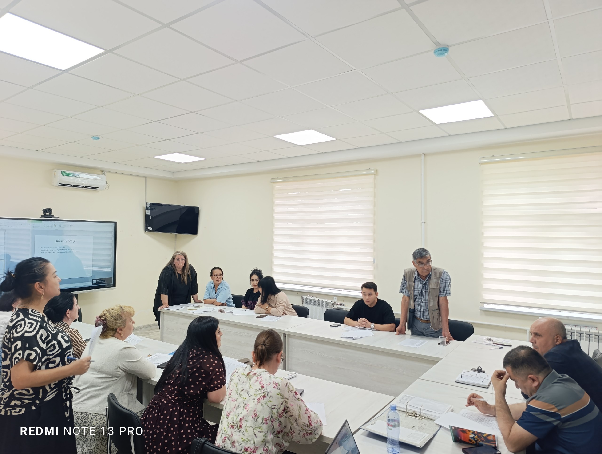 Rus tilshunosligi va adabiyotshunosligi kafedrasi o'qituvchilari bilan reyting va jozibadorlik bo'yicha seminar-trening o'tkazildi Gallery Image