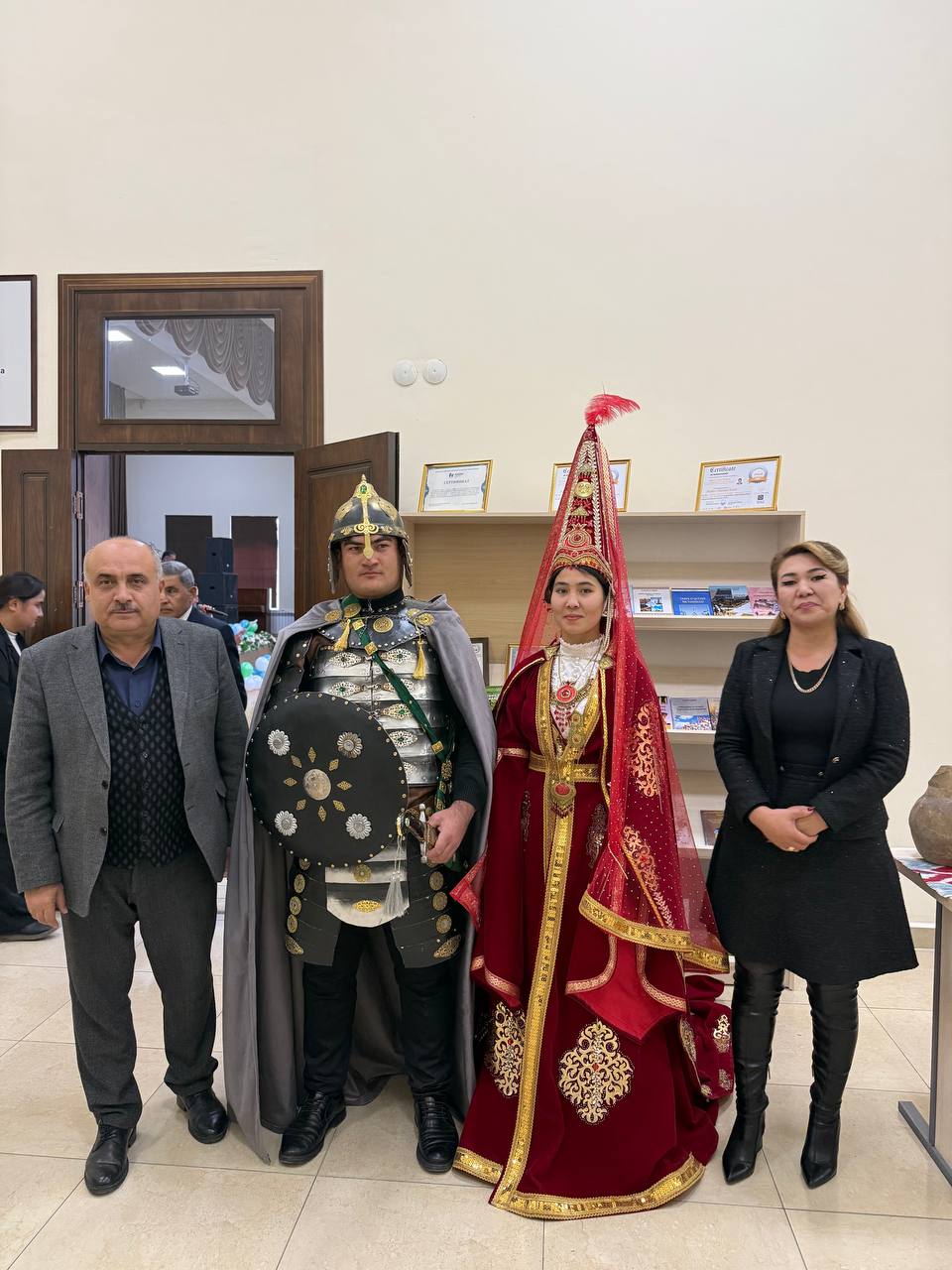 TARIX – MILLAT G‘URURI – KELAJAK POYDEVORI!” shiori ostida individual ta’lim hisobot-ko‘rgazmasi tashkil etildi. Gallery Image