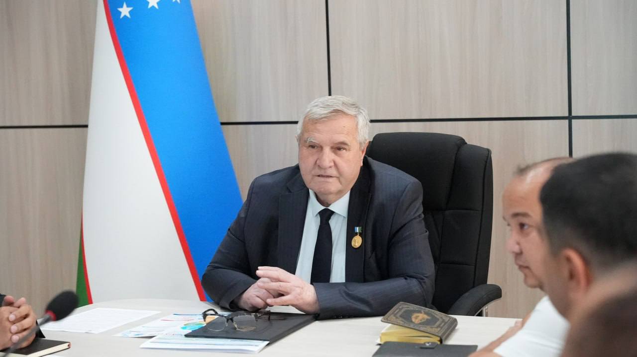 "A solemn award ceremony was held at Chirchik State Pedagogical University on the occasion of the 35th anniversary of the independence of the Republic of Uzbekistan." Gallery Image