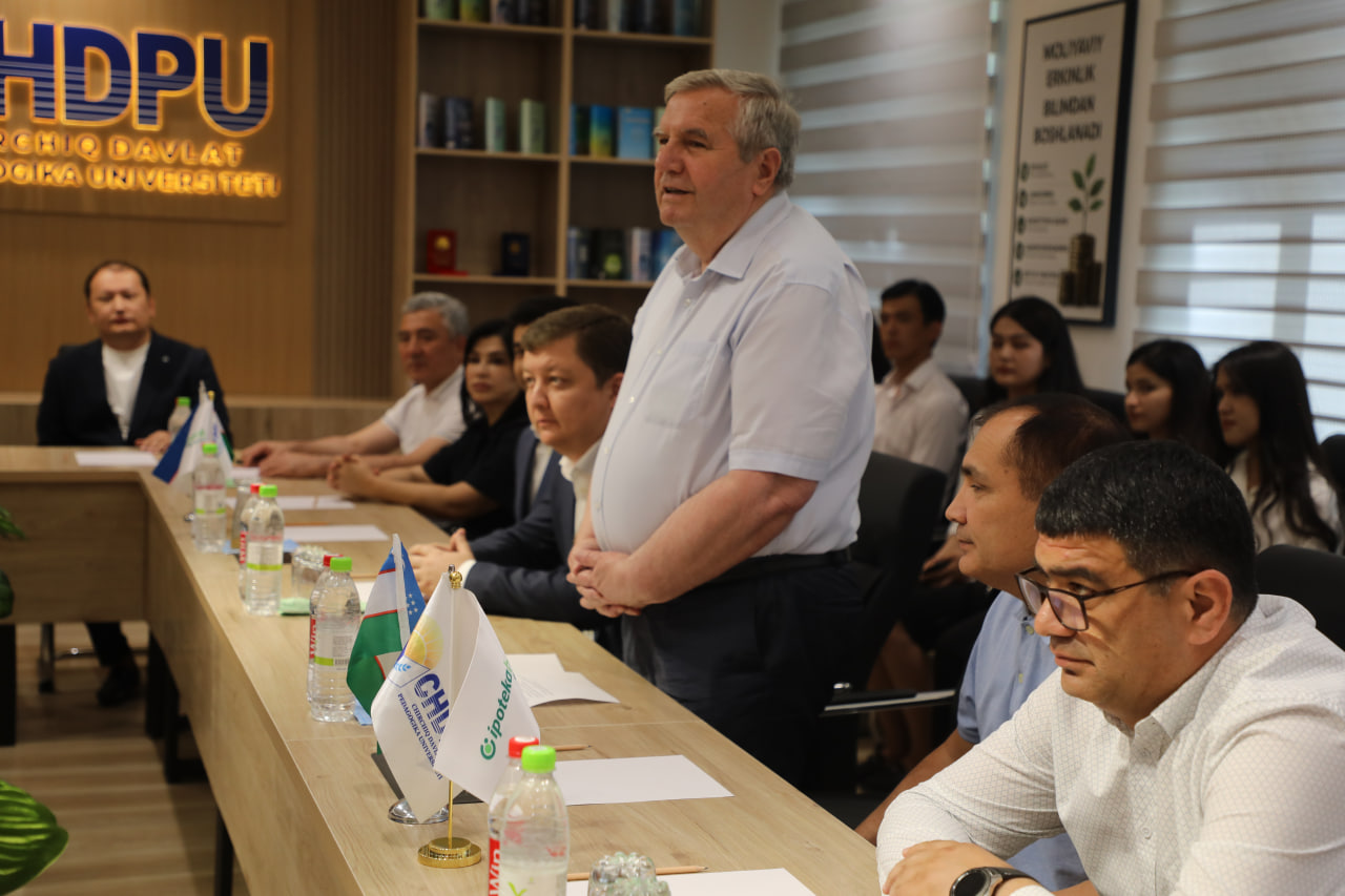 “Ipoteka Bank Educational and Practical Laboratory” Opened at Chirchik State Pedagogical University Gallery Image