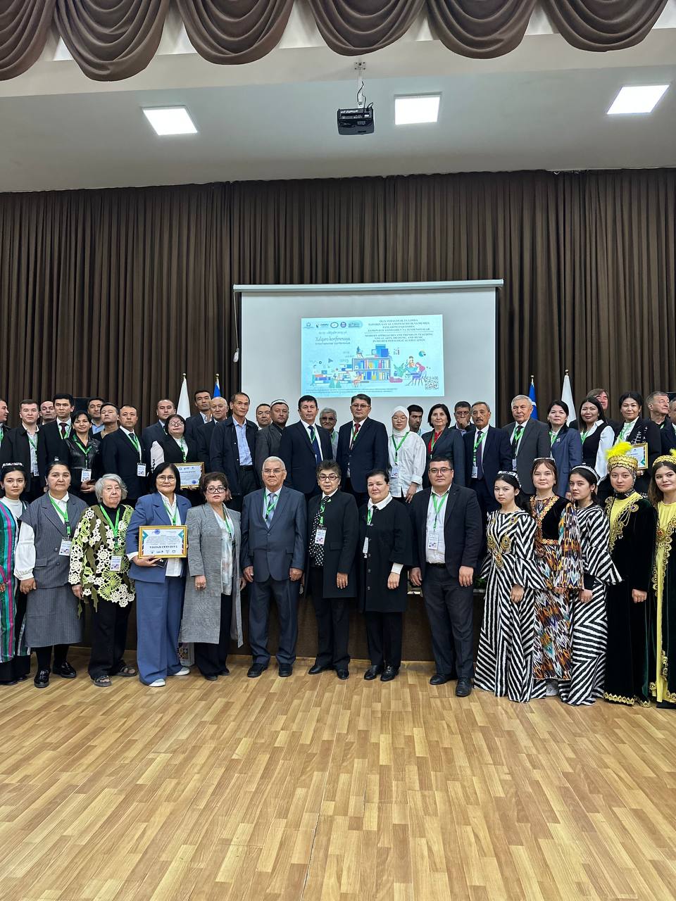 Chirchiq davlat pedagogika universitetida “Oliy pedagogik ta’limda tasviriy san’at, chizmachilik va musiqa fanlarini o‘qitishda zamonaviy yondashuv va tendensiyalar” mavzusidagi xalqaro ilmiy-amaliy konferensiya yakuniga yetdi. Gallery Image