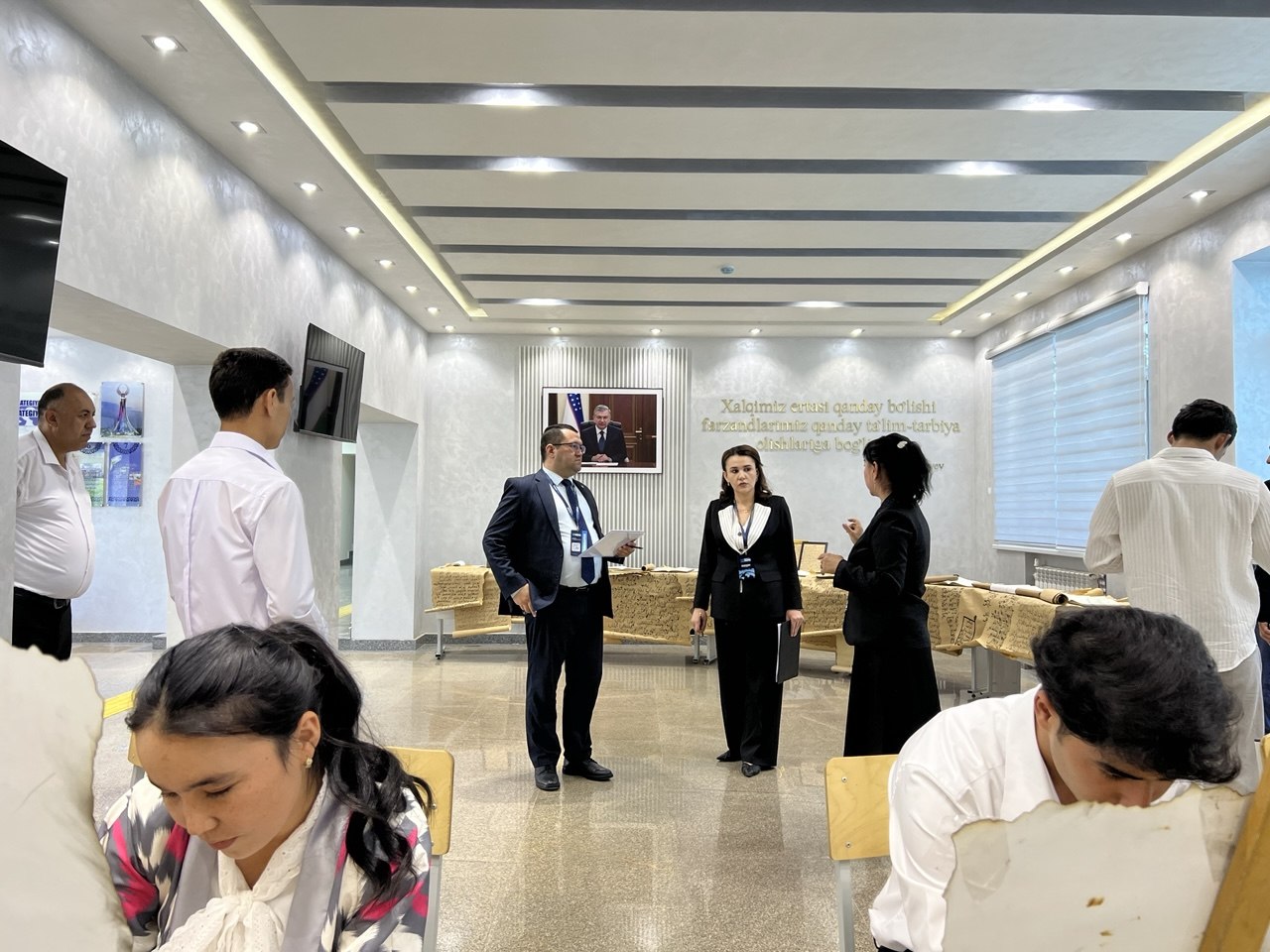 The comprehensive state accreditation process is currently underway at Chirchik State Pedagogical University. Gallery Image