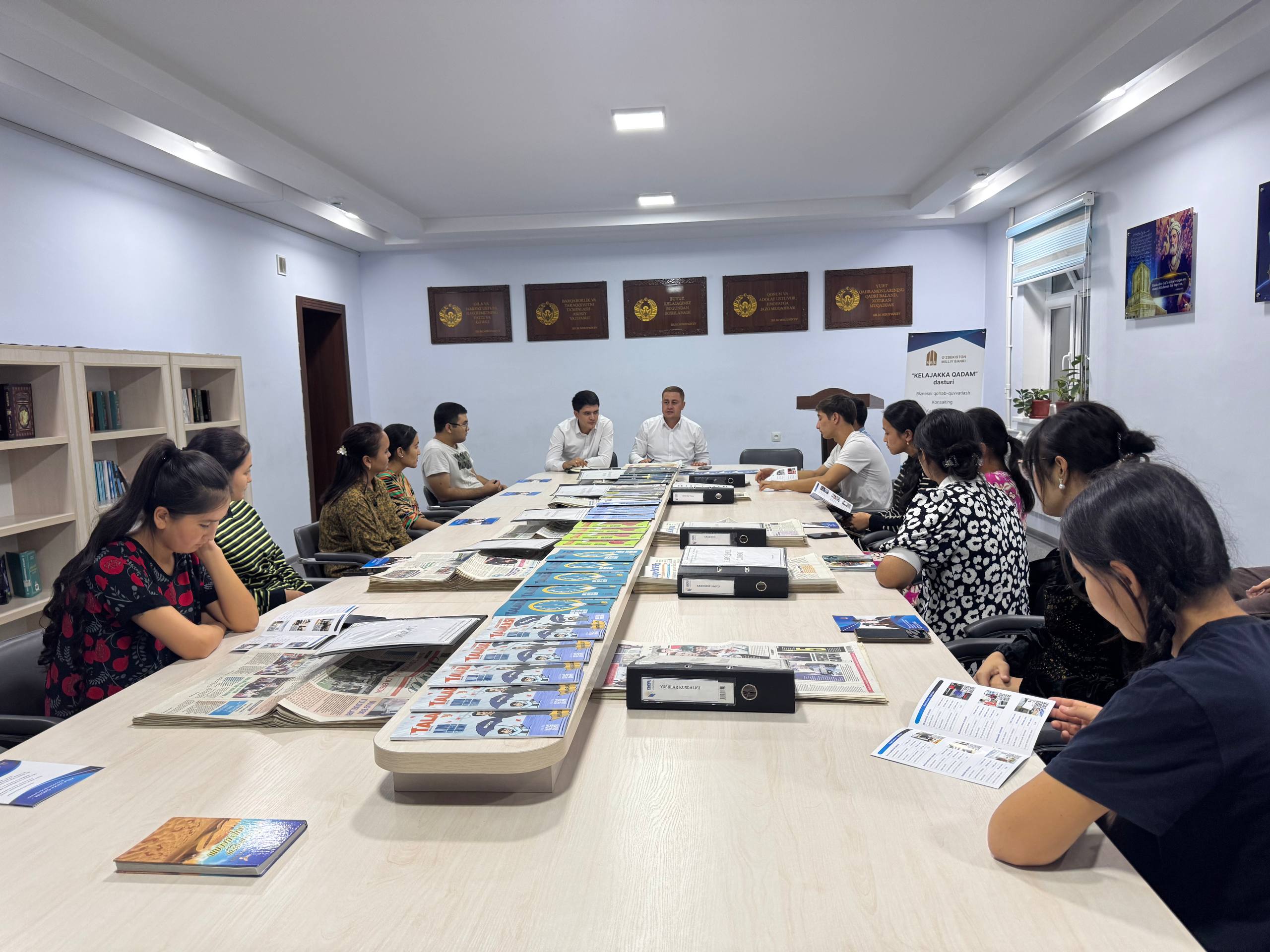 Chirchiq davlat pedagogika universiteti Talabalar turar joyida Kelajakka qadam” dasturi boʻyicha seminar bo‘lib oʻtdi. Gallery Image