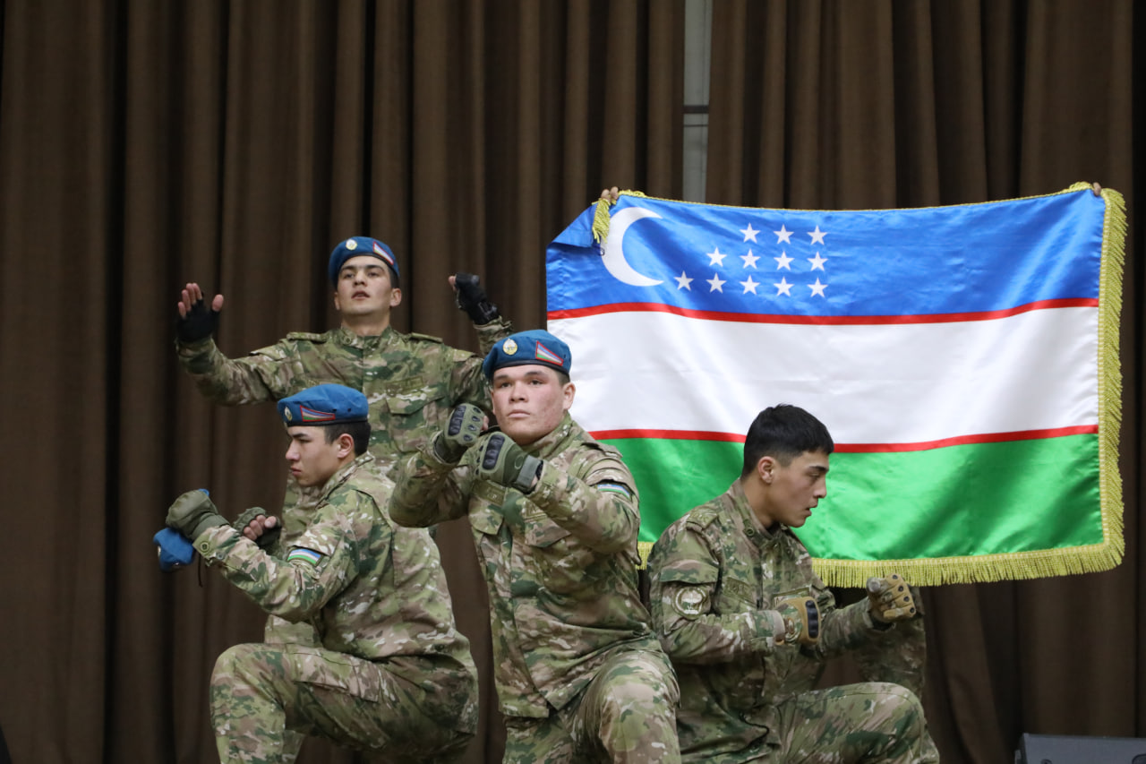 CHDPUda “Milliy armiya — Ona yurt qalqoni, tinchligimiz posboni” shiori ostida bayram tadbiri o‘tkazildi Gallery Image