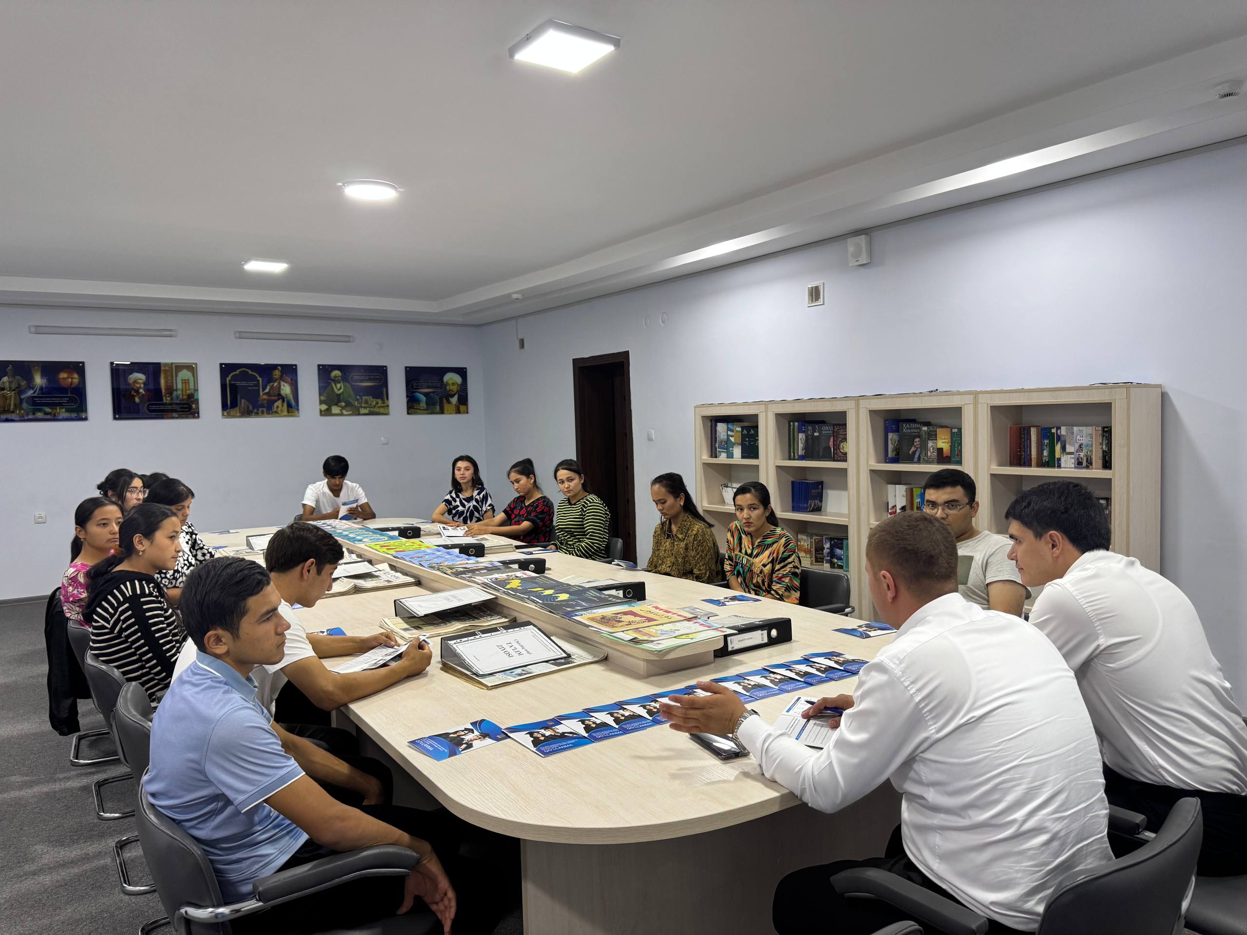 Chirchiq davlat pedagogika universiteti Talabalar turar joyida Kelajakka qadam” dasturi boʻyicha seminar bo‘lib oʻtdi. Gallery Image