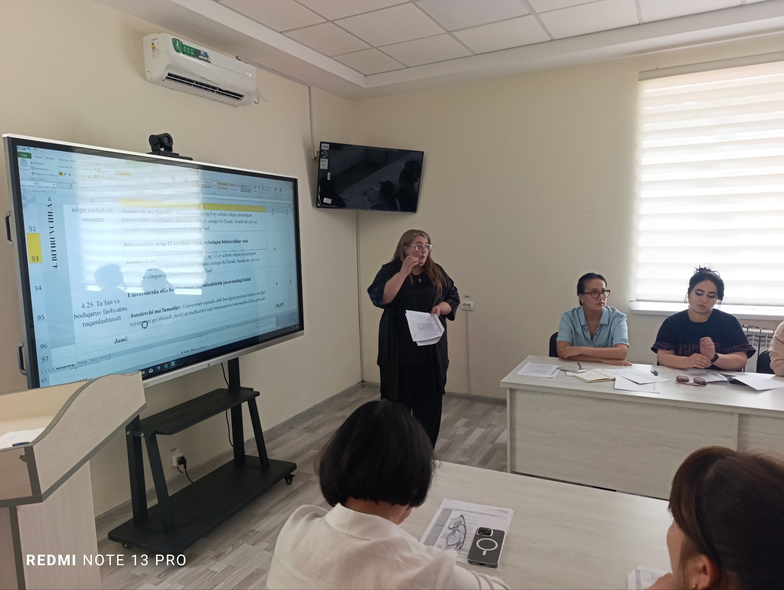 Rus tilshunosligi va adabiyotshunosligi kafedrasi o'qituvchilari bilan reyting va jozibadorlik bo'yicha seminar-trening o'tkazildi Gallery Image
