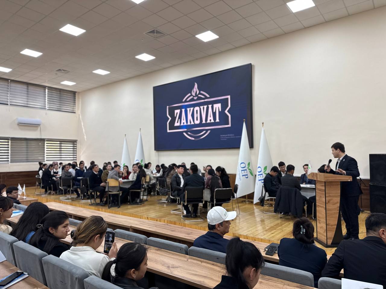 “Ekologik madaniyat bilan sog‘lom kelajak sari!” shiori ostida o‘tkazilayotgan Yoshlar Ekoforumi Gallery Image