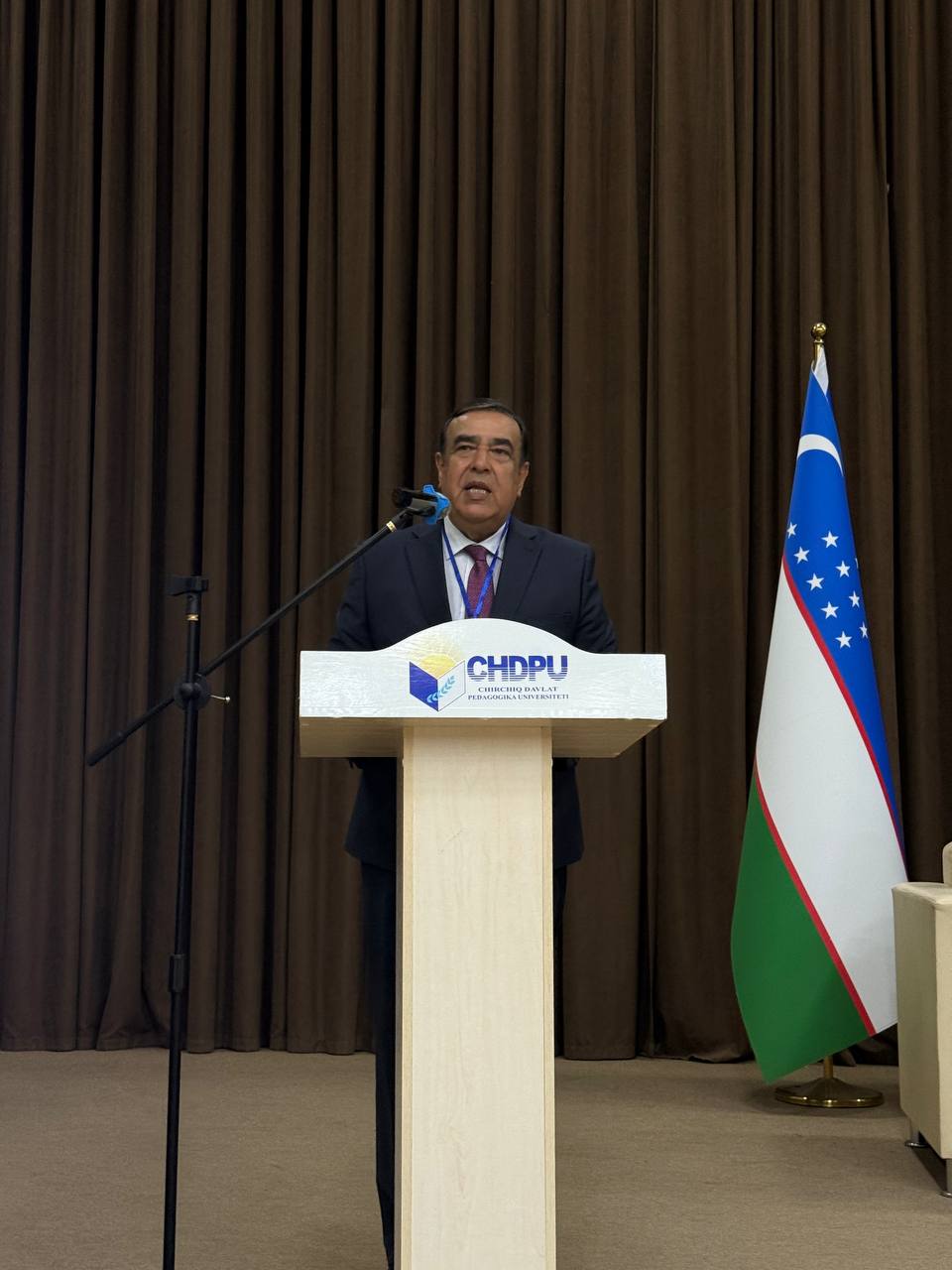 “Yangi O‘zbekistonda filologik ta’limning dolzarb muammolari, yechimlari va istiqbollari” mavzusidagi xalqaro ilmiy-amaliy konferensiya o‘z ishini davom ettirmoqda. Gallery Image