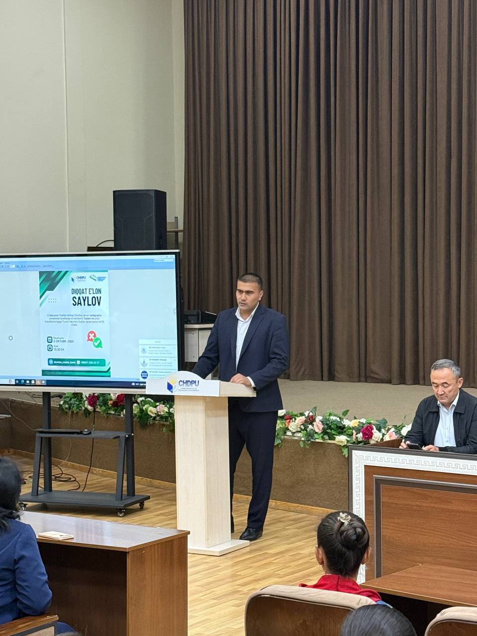 Chirchiq davlat pedagogika universiteti Turizm fakultetida Yoshlar ittifoqi yetakchiligiga fakultet saylovi bo‘lib o‘tdi. Gallery Image