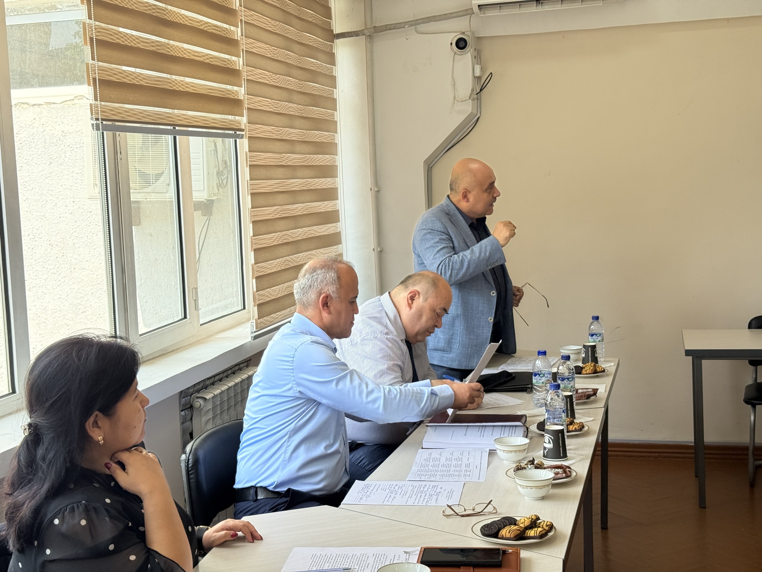 Gumanitar fanlar fakultetida bitiruv malakaviy ishlar himoyasi bo‘lib o‘tdi. Gallery Image