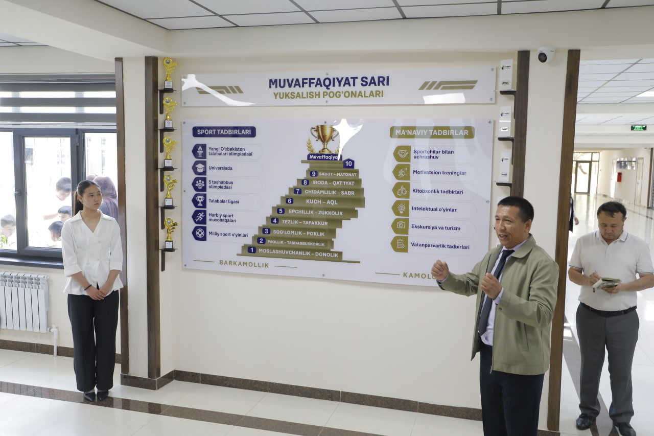 Jismoniy tarbiya va sport ta’limi yo‘nalishida ilmiy va innovatsion faoliyatini jadallashtirishga qaratilgan Kengash o‘tkazildi Gallery Image