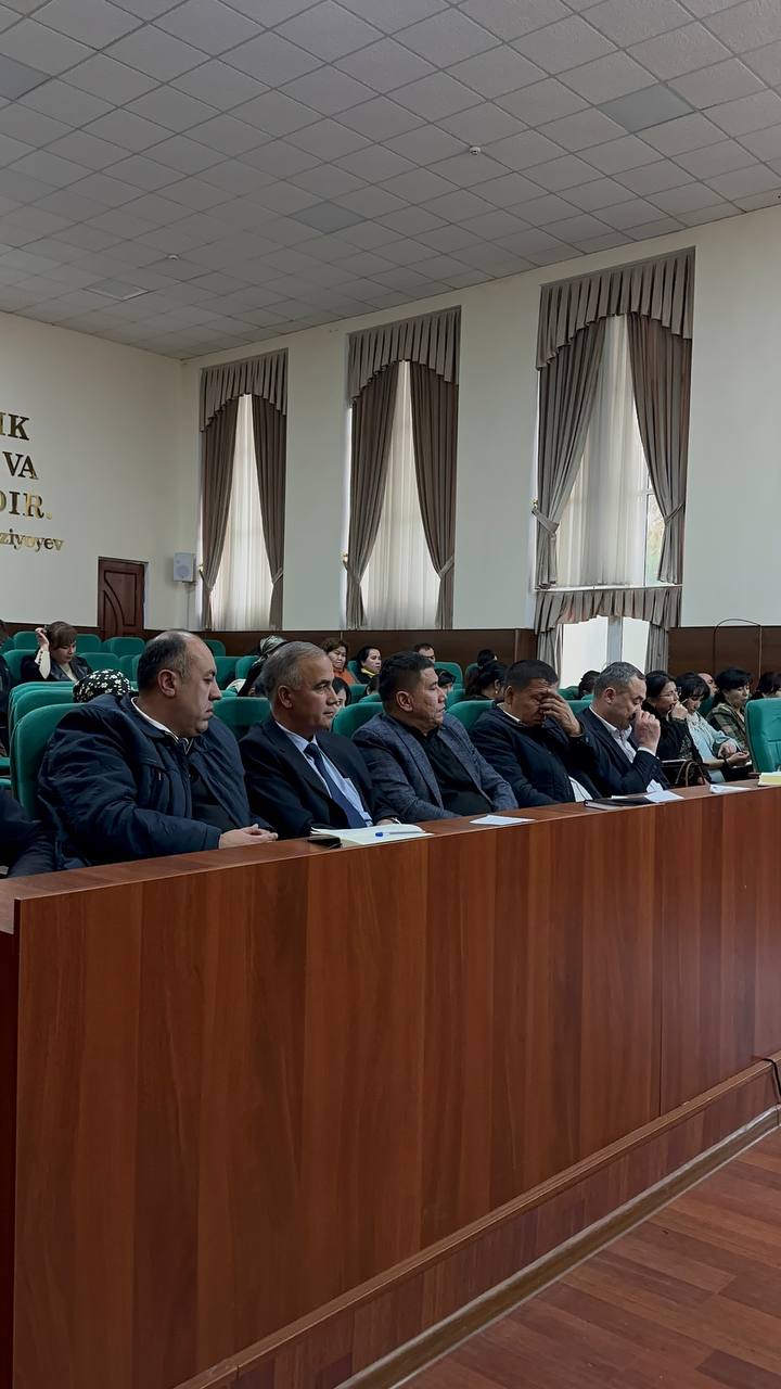 “O‘zbekiston Respublikasi Adliya vazirligi to‘g‘risidagi nizom” ga bag‘ishlangan uchrashuv o‘tkazildi. Gallery Image