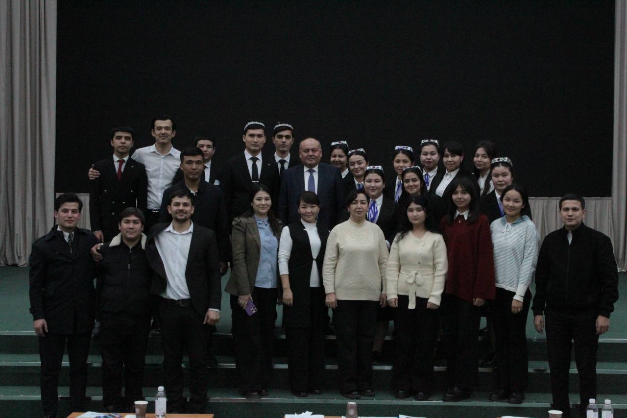 Talabalarimiz "Ma’rifat maydoni" tanlovining hududiy bosqichi g‘olibi Gallery Image