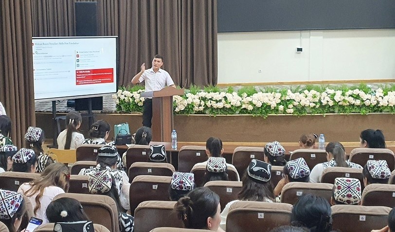 A seminar-training session on the “Mirzo Ulugbek Vorislari” Data Science training course was organized. Gallery Image